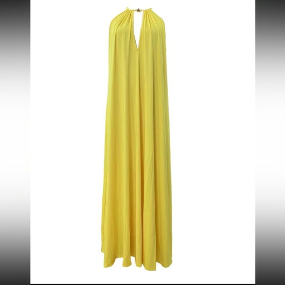 Boho party formal spring summer halter maxi dress - Picture 4 of 11